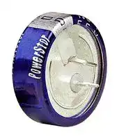 KR-5R5C105-R: Supercapacitor, Cylindrical, 1 F, 5.5 V, Radial Leaded, -20%, +80%, 5 mm, 1000 hours @ 70°C