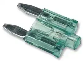 MCASP-L-E 30A: Fuse, Automotive, with LED, 30 A, 32 V, 10.9mm x 3.8mm x 8.8mm, MP Auto Blade Mini Series