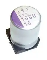 20SVF560M: Polymer Aluminium Electrolytic Capacitor, 560 µF, 20 V, Radial Can - SMD, 0.012 ohm