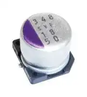 20SVF120M: Polymer Aluminium Electrolytic Capacitor, 120 µF, 20 V, Radial Can - SMD, 0.025 ohm