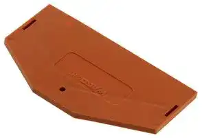 281-313: END PLATE, RAIL MOUNTED TERMINAL BLOCK