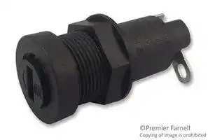 0031.1081: Fuseholder, Panel Mount, Front Side, 250V, 10A, 5 x 20mm, Solder, Slotted Cap, IP40, PC2