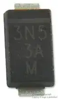 V3PAL45-M3/I: Small Signal Schottky Diode, Single, 45 V, 3 A, 540 mV, 80 A, 150 °C