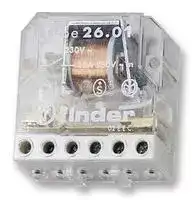 26.01.8.230.0000: General Purpose Relay, 26 Series, Power, SPST-NO, 230 VAC, 10 A