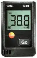 TESTO 174-H: Data Logger, Mini, Temperature & Humidity, 2 Channel, Humidity, Temperature, USB, LCD