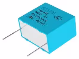 PHE844RD6100KR06L2: Safety Capacitor, Metallized PP, Radial Box - 2 Pin, 0.1 µF, ± 10%, X1, Through Hole