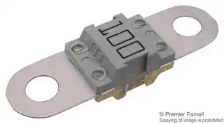 153.5631.6151: Fuse, Automotive, Slow Blow, 150 A, 32 V, 16mm x 12mm x 8mm, BF1