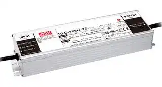 HLG-185H-12: LED Driver, 156 W, 12 VDC, 13 A, Constant Current, Constant Voltage, 90 V