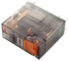 XT484R24: Power Relay, DPDT, 24 VAC, 8 A, XT Series, Socket, Non Latching