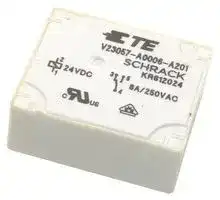 2-1393215-3: Power Relay, SPDT, 24 VDC, 8 A, V23057 Series, Through Hole, Non Latching