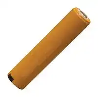 HHR70AAAB8: Rechargeable Battery, Single Cell, 1.2 V, Nickel Metal Hydride, 730 mAh, AAA, Flat Top, 1