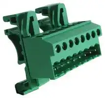 CTBPD96VJ/8: DIN Rail Mount Terminal Block, 8 Ways, 28 AWG, 14 AWG, 2.5 mm², Screw, 20 A