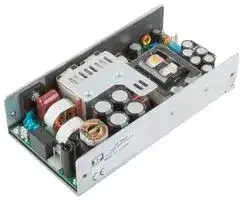 GCU500PS24: AC/DC Open Frame Power Supply (PSU), ITE & Medical, 1 Output, 500W @ 10CFM, 250 W