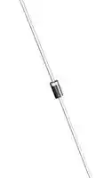 1N5818: Schottky Rectifier, 30 V, 1 A, Single, DO-41 (DO-204AL), 2 Pins, 875 mV
