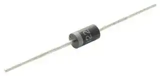 1N5822+: Schottky Rectifier, 40 V, 3 A, Single, DO-201AD, 2 Pins, 950 mV