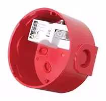631201FUL-0109: Signal Indicator Accessory, Powered Base, Red, 230VAC, ABS, IP65