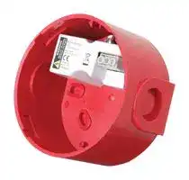 631201FUL-0109: Signal Indicator Accessory, Powered Base, Red, 230VAC, ABS, IP65