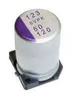 25SVPK470M: Polymer Aluminium Electrolytic Capacitor, 470 µF, 25 V, Radial Can - SMD, 0.014 ohm