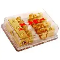 X-3448: Automotive 4/4 Awg To (4) 8Awg 5Agu Fuse Holder - 4 Fuses