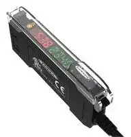 DF-G1-PS-2M.: DUAL DISPLAY FIBER AMPLIFIER, PNP, 30VDC