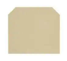 1615280000: END PLATE, POLYAMIDE 66, BEIGE