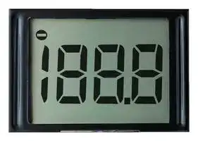 OEM 1B: Digital Panel Meter, DC Millivolts, 3-1/2Digits, 0-200mV, 8mm Digit Height, 14Vdc