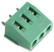 1715035: Wire-To-Board Terminal Block, 5 mm, 3 Ways, 26 AWG, 14 AWG, 2.5 mm², Screw