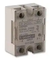 G3NA-210B DC5-24: Solid State Relay, Hockey Puck, SPST-NO, 10 A, 264 VAC, Panel Mount, Screw, Zero Crossing
