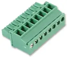 1862917: Pluggable Terminal Block, 3.5 mm, 8 Ways, 28 AWG, 16 AWG, 1.5 mm², Screw