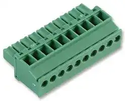 1862933: Pluggable Terminal Block, 3.5 mm, 10 Ways, 28 AWG, 16 AWG, 1.5 mm², Screw