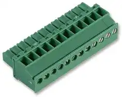 1862959: Pluggable Terminal Block, 3.5 mm, 12 Ways, 28 AWG, 16 AWG, 1.5 mm², Screw