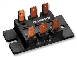 B612F-2T: Thyristor Bridge Rectifier Module, Single Phase, 42.5 A, 600 V