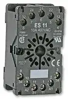 25 622 080: Relay Socket, Free Hanging, 11 Pins, 5 A, 250 VAC