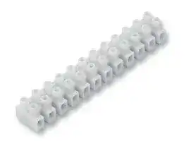CTSN431/12/F: Panel Mount Barrier Terminal Block, 1 Row, 12 Ways, 8 mm, 17.5 A