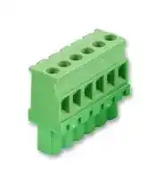CTB92VG/12S: Pluggable Terminal Block, 5 mm, 12 Ways, 30 AWG, 12 AWG, 2.5 mm², Screw