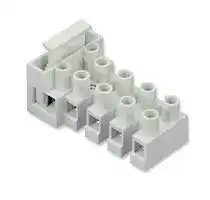 CFTBN/4: Fused Terminal Block, 4 Ways, 4 mm², Screw, 20 A