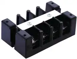 1204: TERMINAL BLOCK, BARRIER, 4 POSITION, 18-4AWG