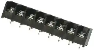 6PCV-08-006: TERMINAL BLOCK, BARRIER, 8 POSITION, 22-12AWG
