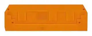 284-308: TERMINAL BLOCK END/INTERMED PLATE, 2.5MM THK, /GREY