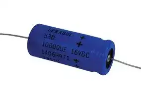 53D103G016HL6: ALUMINUM ELECTROLYTIC CAPACITOR 10000UF, 16V, 10%, AXIAL