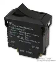 W33-S1N1Q-20: CIRCUIT BREAKER, THERMAL, 2P, 250V, 20A