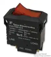 W33-T4B1Q-5: CIRCUIT BREAKER, THERMAL, 2P, 250V, 5A