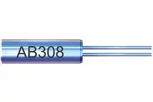 AB308-10.000MHZ: CRYSTAL, 10MHZ, 16PF, CYLINDER