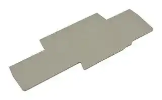 07.312.7755.0: DIN RAIL TERMINAL BLOCK END PLATE