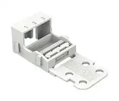 221-503: Accessory, Screw Mount, Wago 221 Series 3 Conductor Terminal Blocks, Mounting Carrier