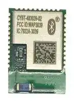 CYBT-483039-02: Bluetooth 5.0 + EDR, Class 2 Module, 1.76V to 3.63V Supply, 3Mbps, -88dBm Sensitivity