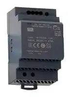 DDR-60G-12: Isolated DIN Rail Mount DC/DC Converter, Railway, 4:1, 60 W, 1 Output, 12 V, 5 A