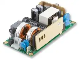 ECS100US12: AC/DC Open Frame Power Supply (PSU), ITE & Medical, 1 Output, 100W @ 10CFM, 80 W