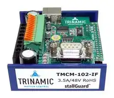 TMCM-102-IF: Stepper Motor Driver, 2-Phase, Single Axis, 3.5A, 48V DC Output, USB, RS422, RS485, CAN