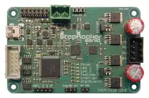 TMCM-1111-STEPROCKER-SERVO: Stepper Motor Driver, 2-Phase, Single Axis, 2.8A, 24V DC Output, USB, RS485, CAN